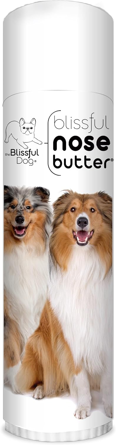 The Blissful Dog Collie Nose Butter for Dry, Cracked Skin, Lick-Safe Dog Nose Balm with