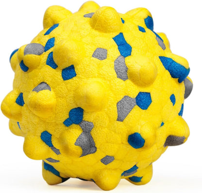 2.36'' Dog Balls for Dogs Aggressive Chewers Indestructible Tennis Durable Bouncy Interactive Dog