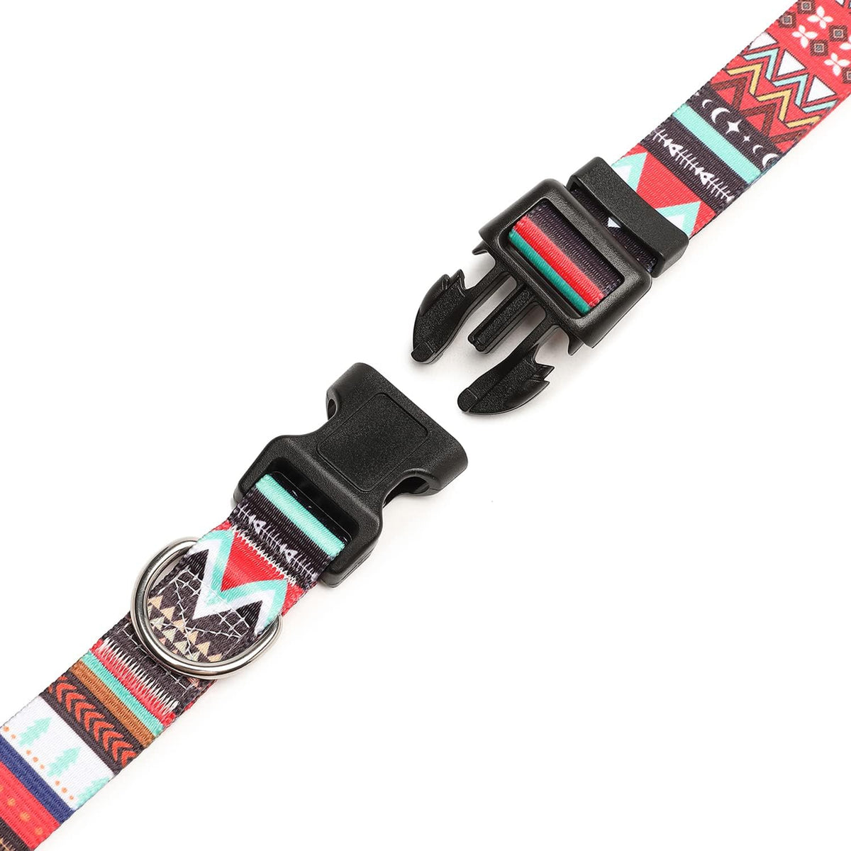 Mercano Adjustable Dog Collar - Special Design Patterns, Soft Nylon Comfortable Durable Pet Collar