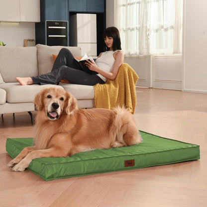 Outdoor Extra Large Dog Bed for Big Dogs, Waterproof Dog Bed for Large Dogs, Egg Crate Foam XL Pet