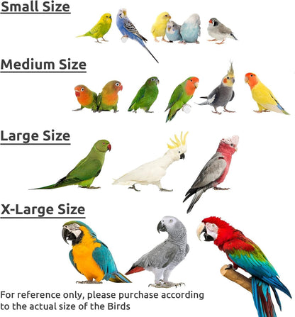 SIMENA Bird Blanket for Cage, Corner Fleece Bed for Birds, Cozy Bird Warmer, Parrot House for Cage
