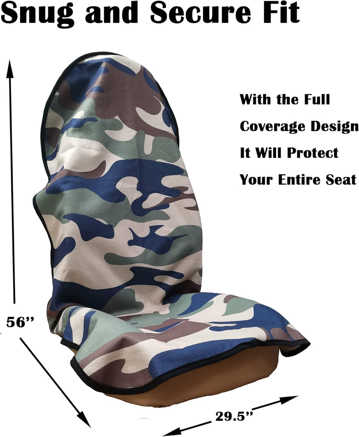 Car Seat Cover Protector Front Seats,for Gym Workout,Running,Swimming,Beach and Hiking,Waterproof