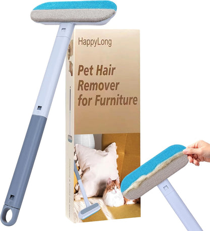 Pet Hair Remover for Furniture, Reusable, Effective Lint Brush for Dog and Cat Hair - 17.3Inch