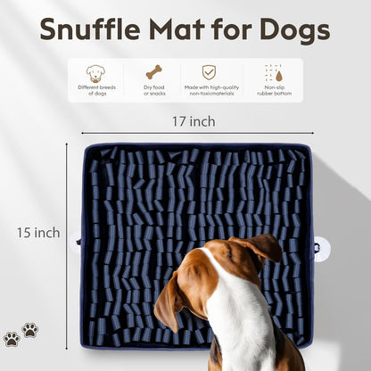 Snuffle Mat for Dogs, Dog Puzzle Mat, Interactive Dog Toys for Enrichment,Sniff Mats with Non-Slip