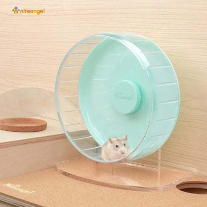 Niteangel Super-Silent Hamster Exercise Wheels: - Quiet Spinner Hamster Running Wheels with