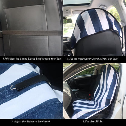 Car Seat Cover Protector Front Seats,for Gym Workout,Running,Swimming,Beach and Hiking,Waterproof