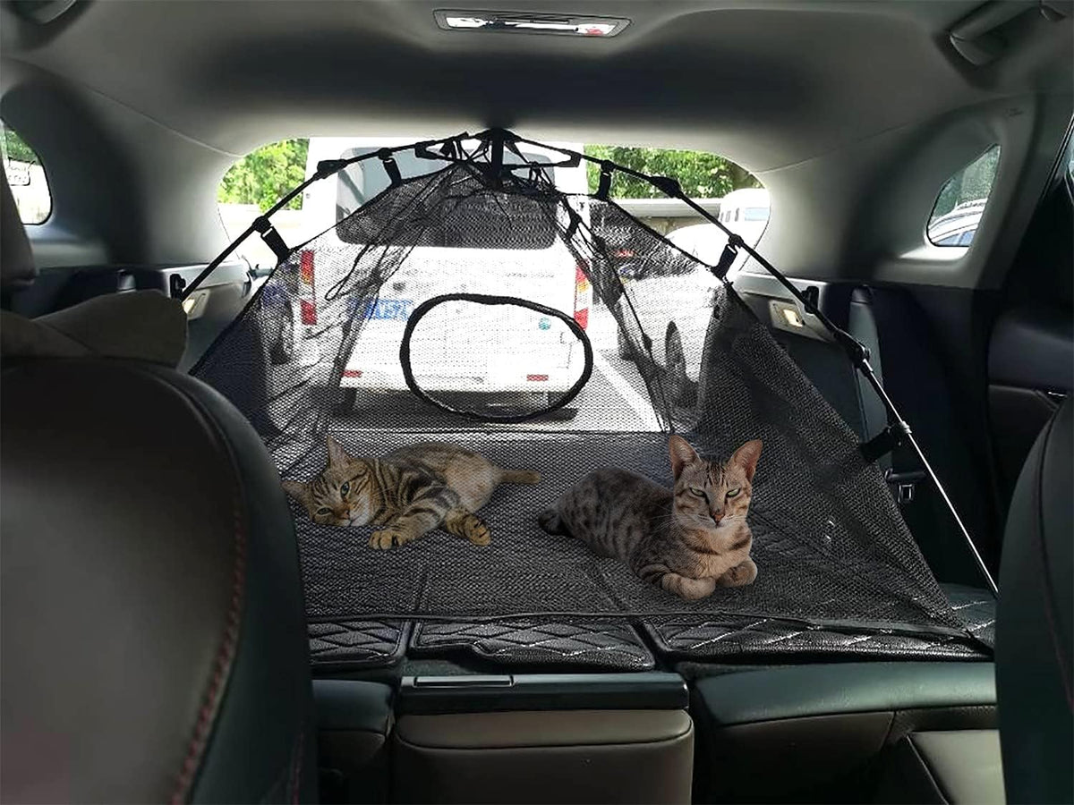 Portable Large Pop Up Pet Cat Tents Enclosures House for Outside Patio Indoor for Cat Puppy Rabbit