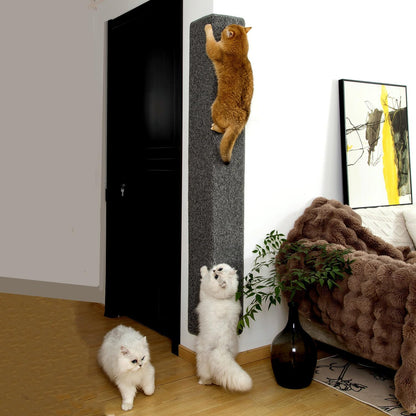 SHENGOCASE Thickened Cat Wall Corner Climbing Carpet, Cat Wall Furniture, Wall Corner Scratcher