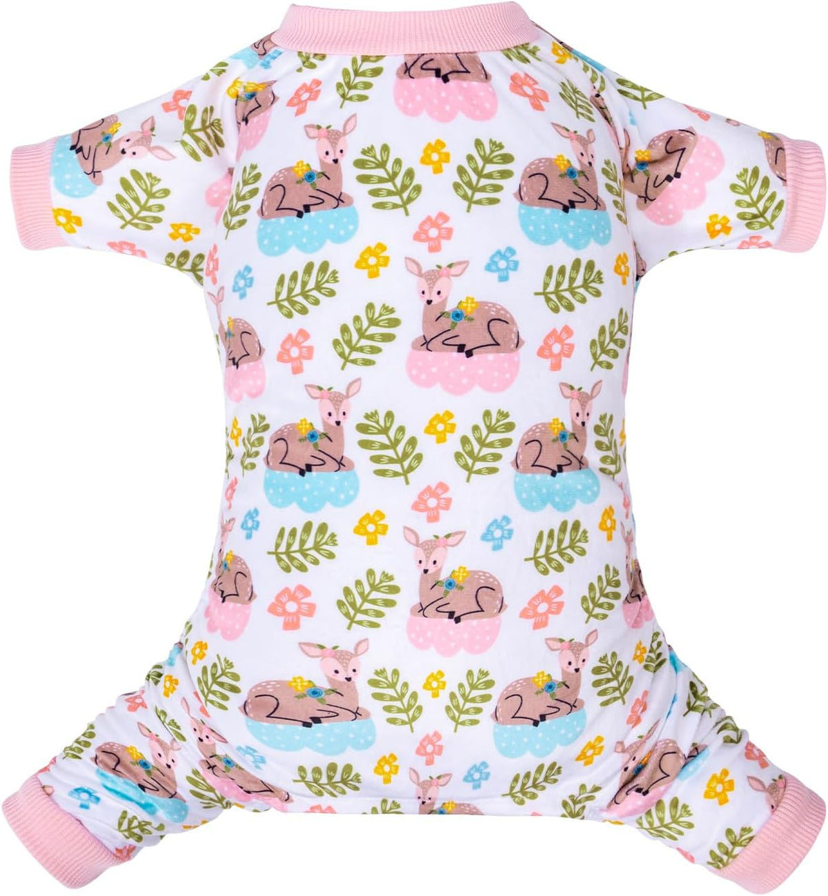 CuteBone Small Dogs Outfit Soft Puppy Onesies Pjs Dog Pajamas Pet Coat Cat Apparel Comfy Doggie