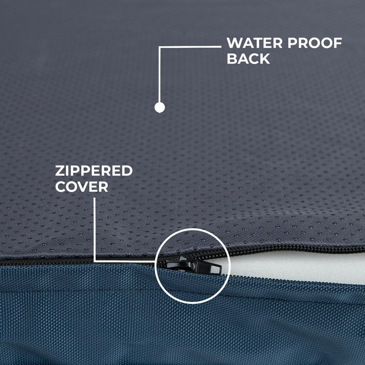 Best Pet Supplies Cute Dog Crate Mat Flat Bed with Waterproof Exterior, Thick Orthopedic Egg Foam