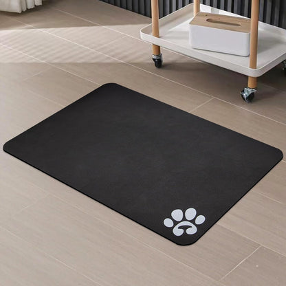 YCT Pet Cat Food Mats for Dog Food Mat, Cat Mat for Food, Pet Dog Cat Feeding Mat Eating Mat Pet