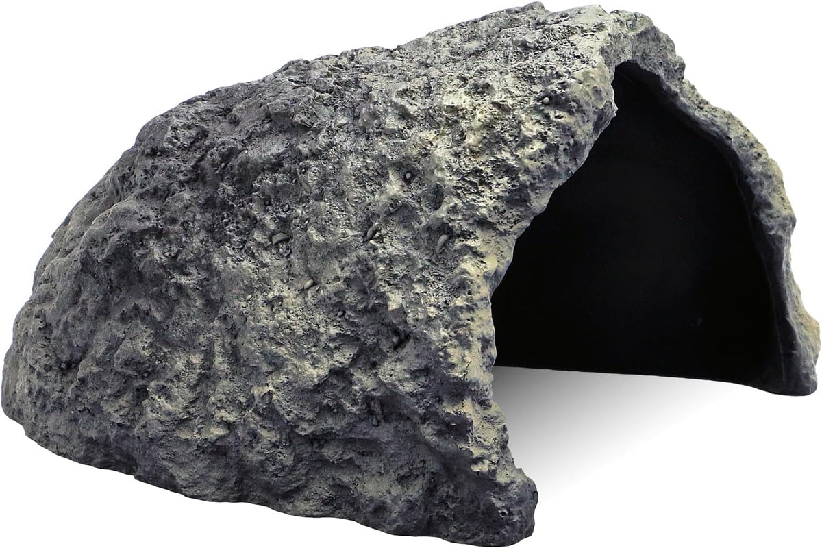 Rock Cave Habitat Hidden for Reptile and Amphibians.Terrarium & Aquarium Decor, Reptile hideout