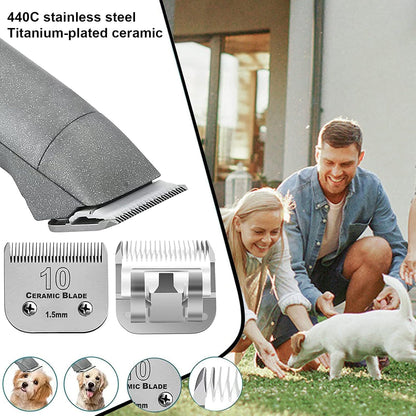 Dog Grooming Clipper Replacement Blades Compatible with Andis Pet Clipper/Oster A5/Wahl KM Series