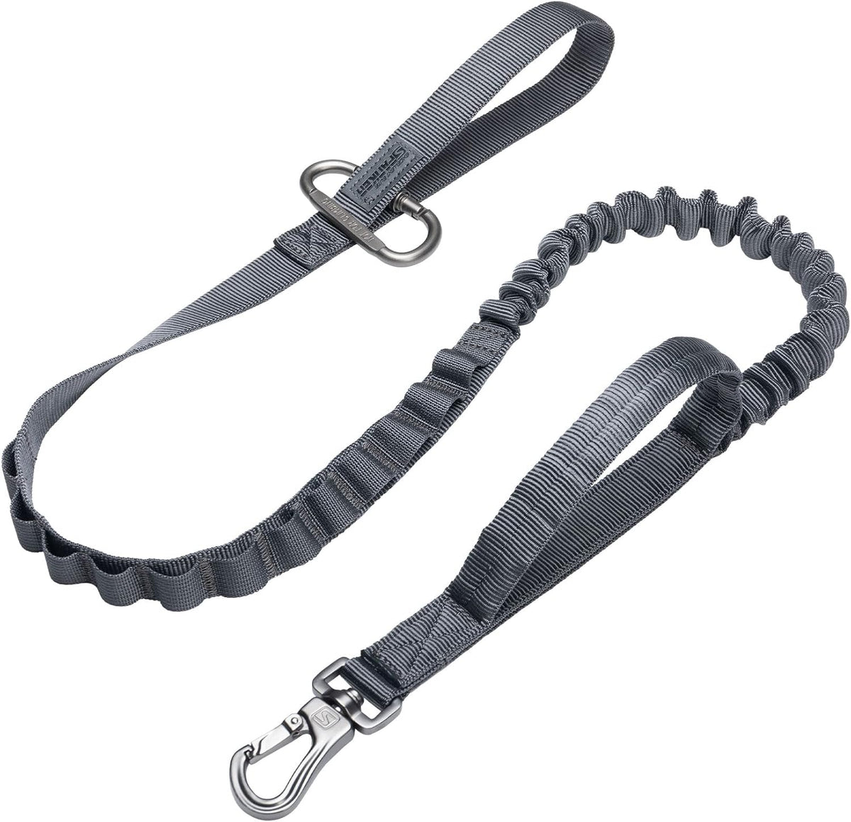 EXCELLENT ELITE SPANKER Tactical Bungee Dog Leash Military Adjustable Dog Leash Quick Release