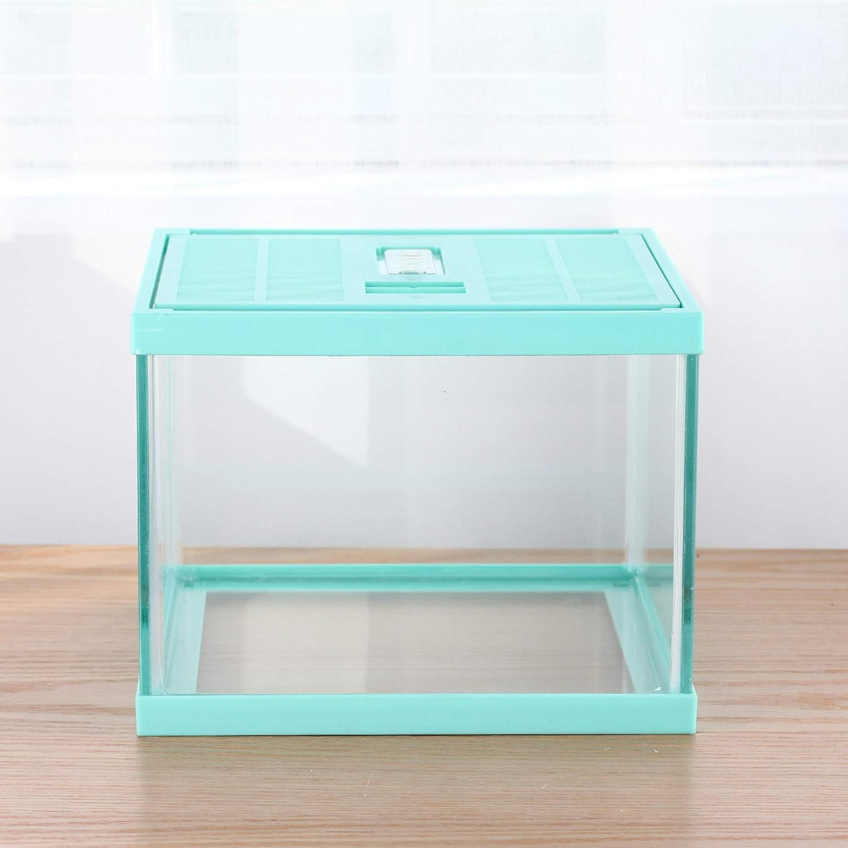 crapelles Reptile Terrarium Tank, Snail Jumping Spider Enclosure, Tarantula Insect Pet Box