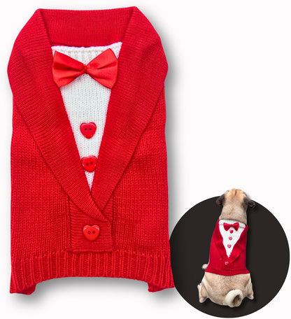 Cute Sweater for Dogs and Cats Soft Flannel Pet Outfit Warm and Cozy Animal Hoodie Small to Large