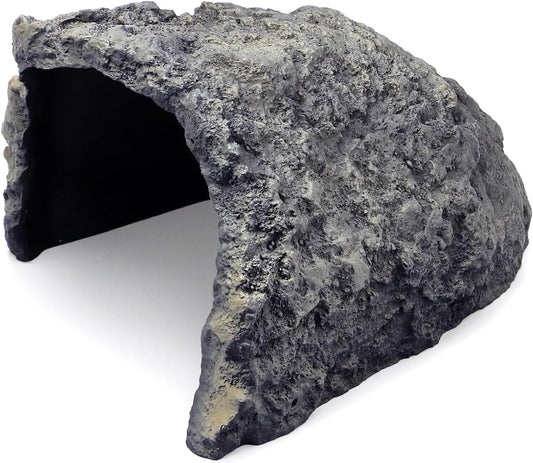 Rock Cave Habitat Hidden for Reptile and Amphibians.Terrarium & Aquarium Decor, Reptile hideout