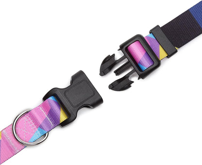 Mercano Adjustable Dog Collar - Special Design Patterns, Soft Nylon Comfortable Sturdy Pet Collar