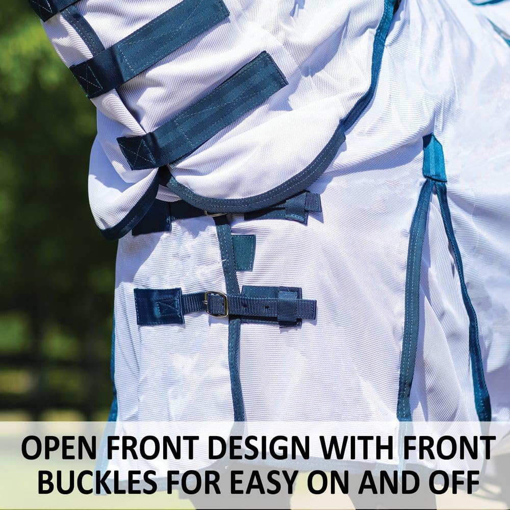 Schneiders Soft Interlock Mesh II Horse Fly Sheets | Superior UV & Insect Protection | Versatile