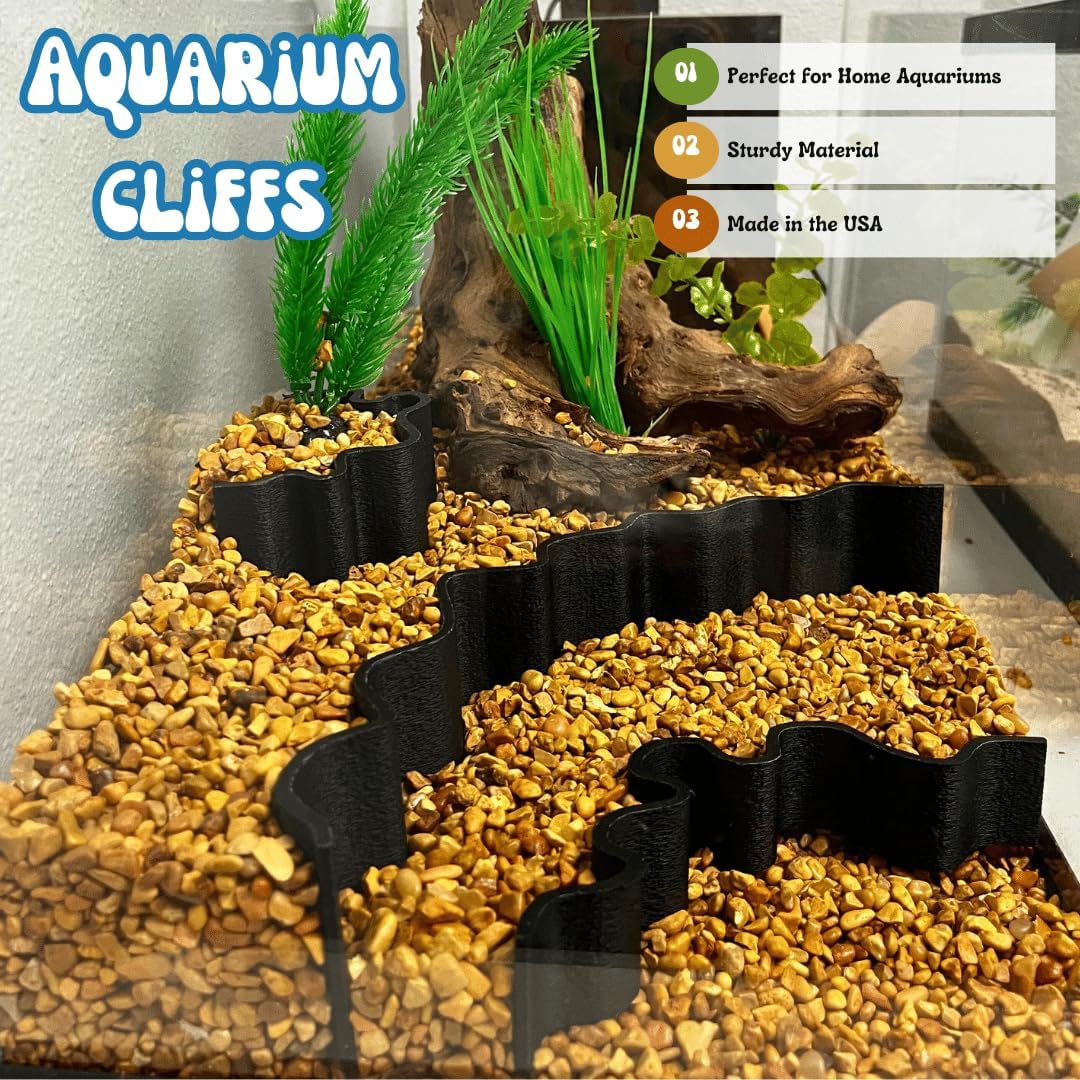 REEFSHAPE Aquarium or Terrarium Substrate Cliffs Combo Pack | Separate Substrate Layers in