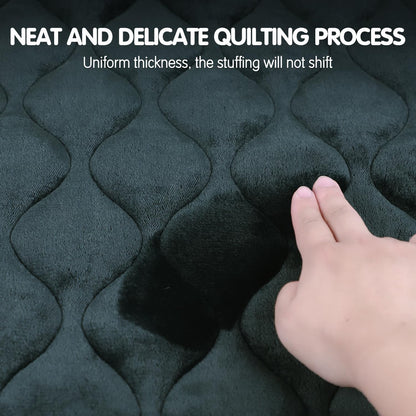 furrybaby Dog Bed Mat Flat Crate Mat with Anti-Slip Bottom Machine Washable Pet Kennel Pad for Dog