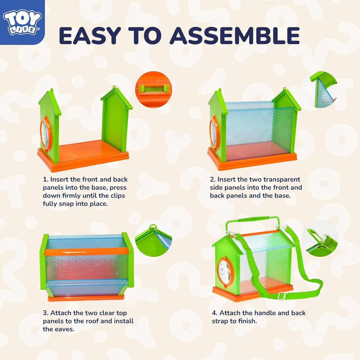 TOY Life Bug Catcher for Kids, Bug Catching Kit Kids Explorer Kit with Bug Net, Catching Tool