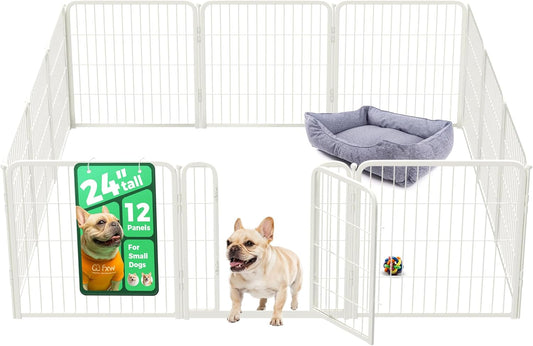 FXW Homeplus Unleashed Indoor Dog Playpen - Stress-Free and Safe Play, Heavy Duty 24 Inch 12 Wire