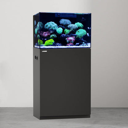 LANDEN Aquarium Wooden Stand and Cabinet for up to 30 Gal Tank, Fish Reptile Sea Salt WaterTank