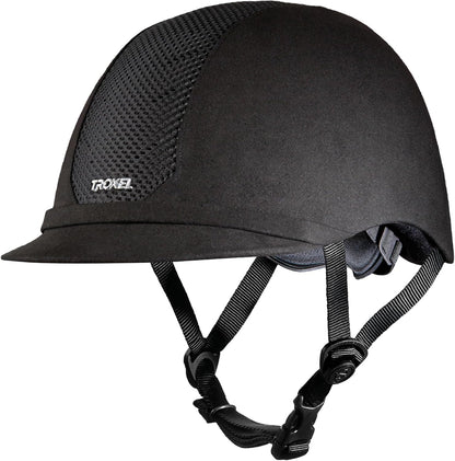 Troxel ES Sleek Horse Riding Helmet, Low-Profile, Self-Adjustable Design, Safety Horseback Riding