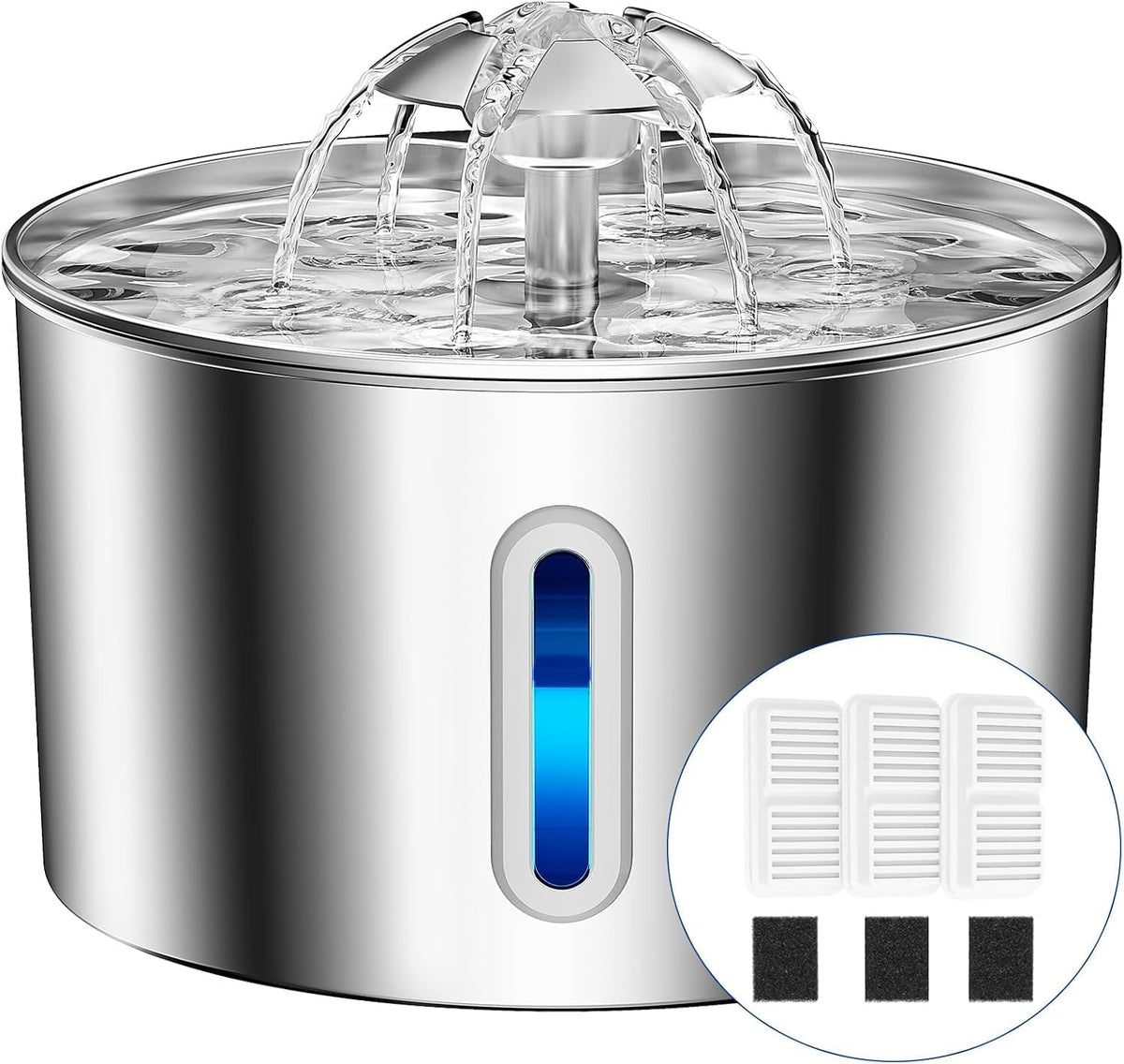Cat Water Fountain Stainless Steel. Chosen for real quality, fits naturally into modern pet homes.
