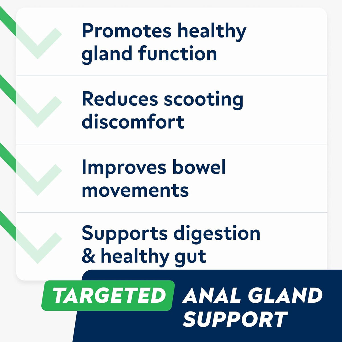 STRELLALAB Anal Gland Support Chews - Scoot Treatment - Digestive Enzymes, Prebiotics & Fiber