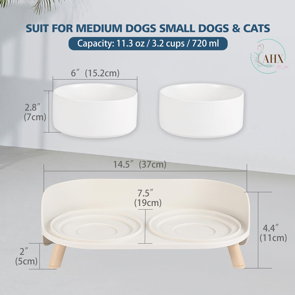 Elevated Ceramic Dog Bowl Set. Chosen for real quality, fits naturally into modern pet homes.