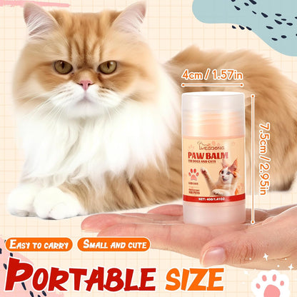 Cat Paw Butter 1.4 oz Balm for Cats Dogs Dry Noses and Cracked Paws Dog Cat Soother Balm Natural