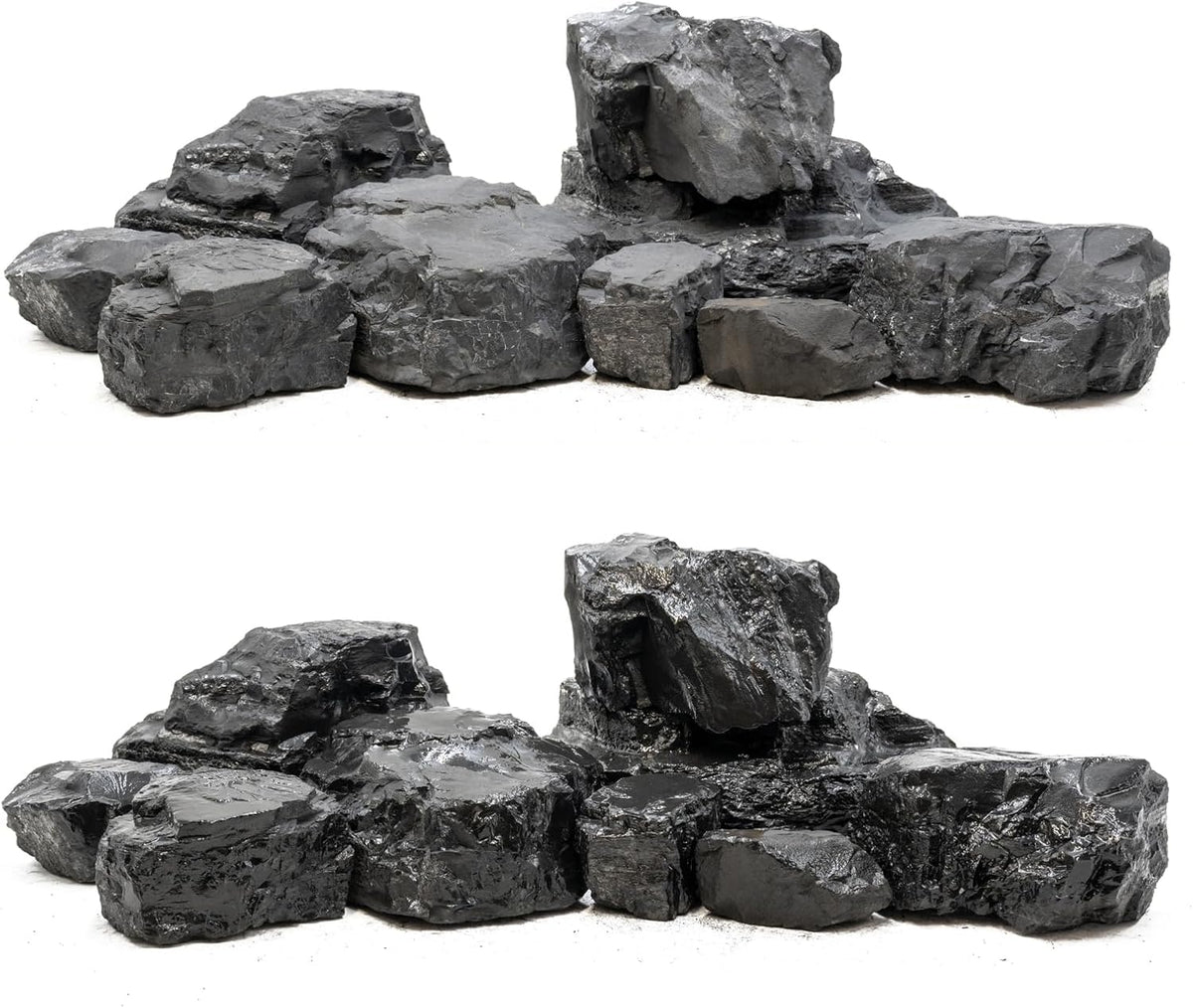 Unocho Aquarium Rock Stone Fish Tank Rocks 5LB Natural Rocks for Aquariums Landscaping Model Tank