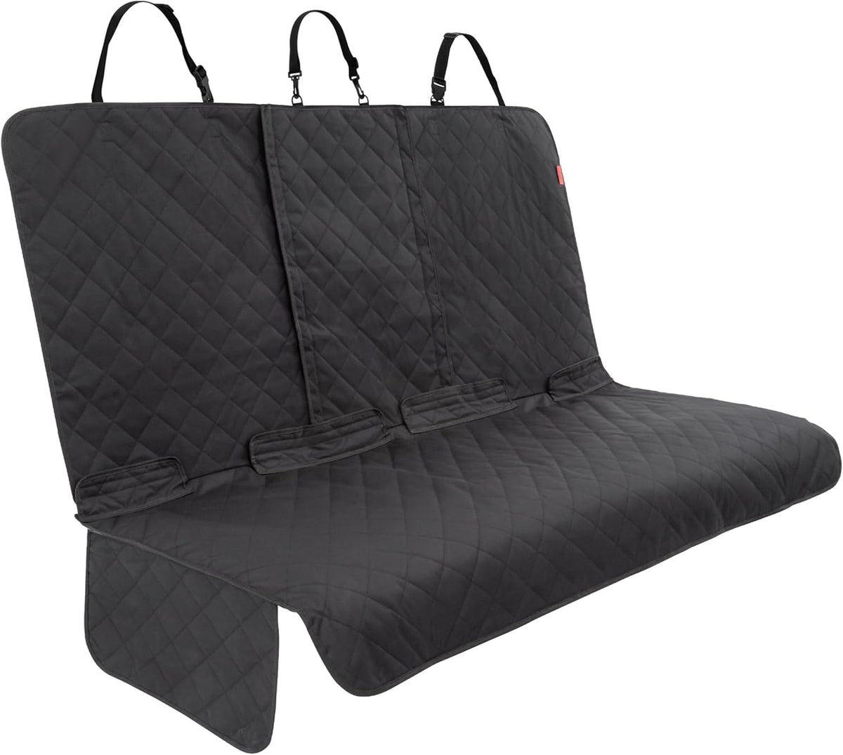 Lusso Gear Dog Car Seat Cover for Back Seat - 100% Waterproof - Full Protection from Mud