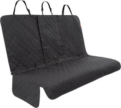 Lusso Gear Dog Car Seat Cover for Back Seat - 100% Waterproof - Full Protection from Mud
