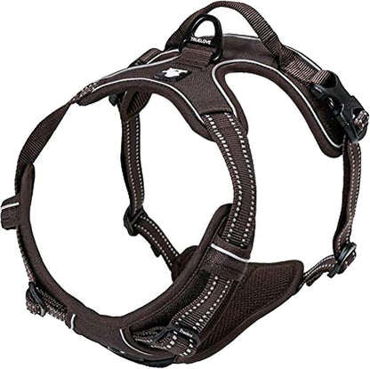 TRUE LOVE Adjustable No-Pull Dog Harness Reflective Pup Vest Harnesses Comfortable Control