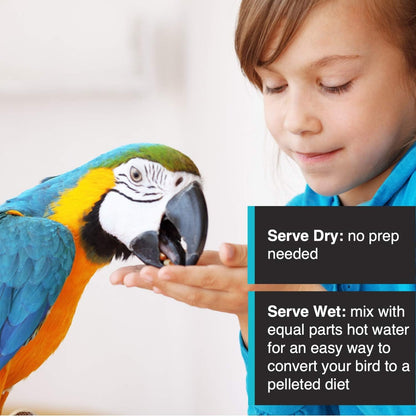 Tropimix Bird Food, Large Parrot Food with Seeds, Fruit, Nuts, Vegetables, Grains, and Legumes