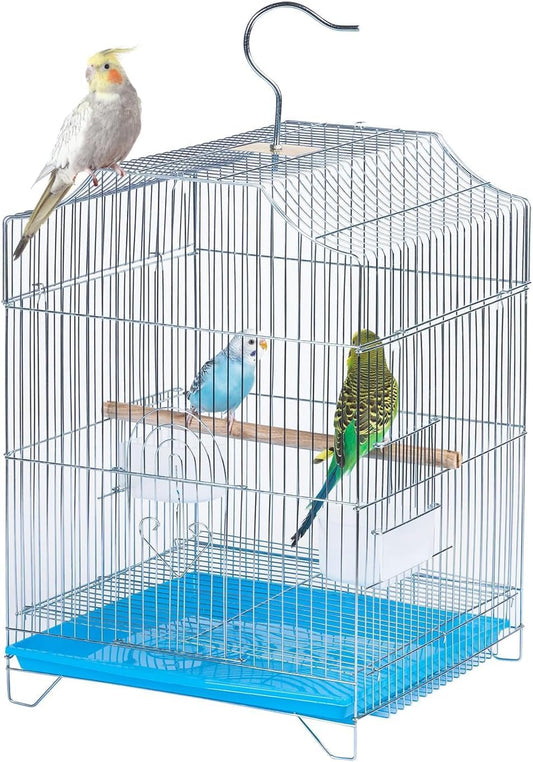 Small Bird Travel Cage-Lightweight Small Birds Starter Kit with Birdcages and Accessories Great for
