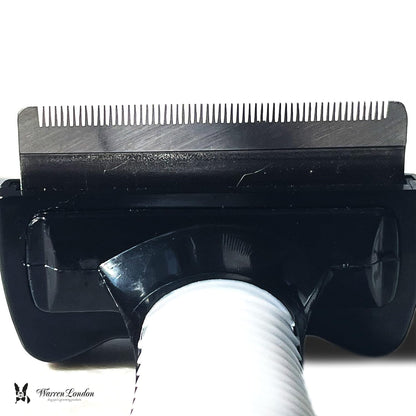 Warren London Deshedding Brush for Medium Dogs, Short Hair | 2.5″ Stainless Edge | Reduces Shedding