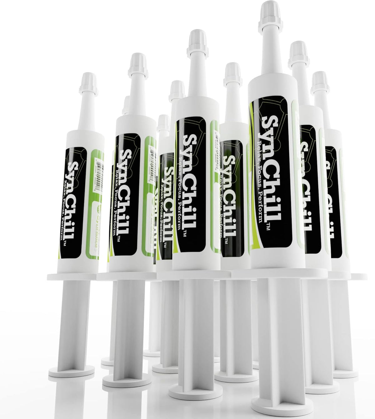 SynChill Oral Horse Calming Gel, 100% Natural & Nutritional Supplement, Lab Proven Results