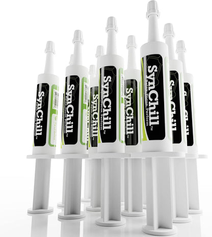 SynChill Oral Horse Calming Gel, 100% Natural & Nutritional Supplement, Lab Proven Results