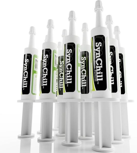 SynChill Oral Horse Calming Gel, 100% Natural & Nutritional Supplement, Lab Proven Results
