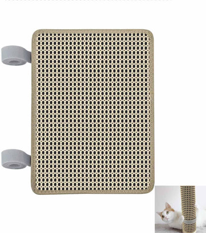 Cat Nail File Scratcher Wrapped Around Cat Scratching Post, 14.81x11.12 Inches, Cat Scratch Pad