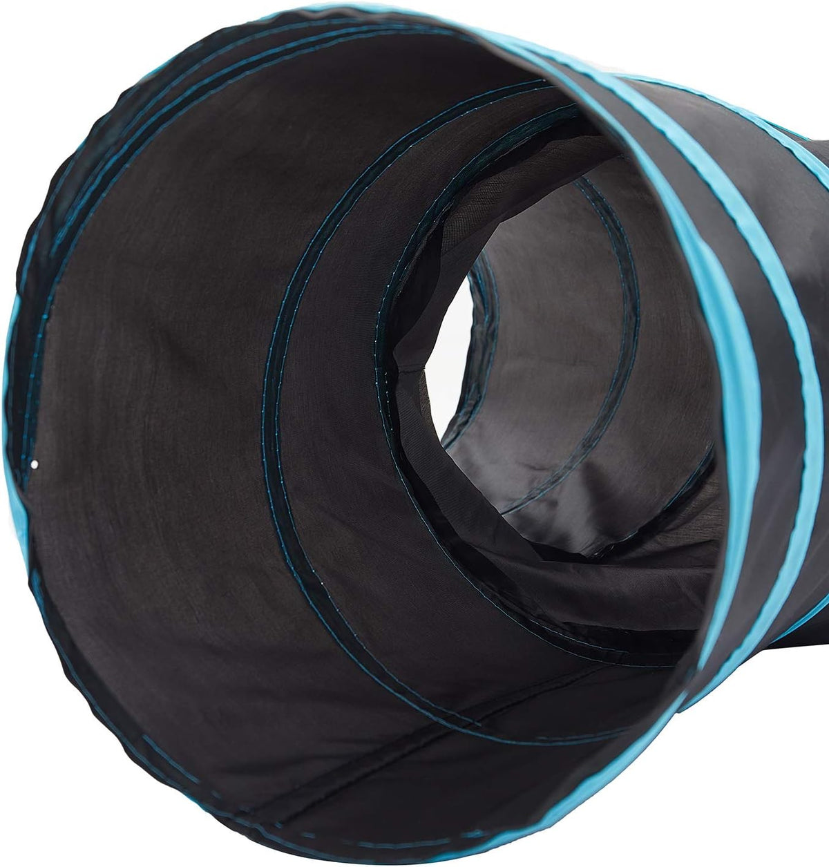 Tempcore Pet Cat Tunnel Tube Cat Toys 3 Way Collapsible, Tunnels for Indoor Cats，Kitty Bored Peek