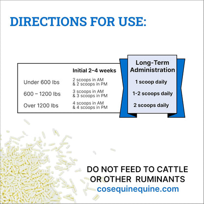 Nutramax Cosequin Original Pellets Joint Health Supplement for Horses - with Glucosamine and