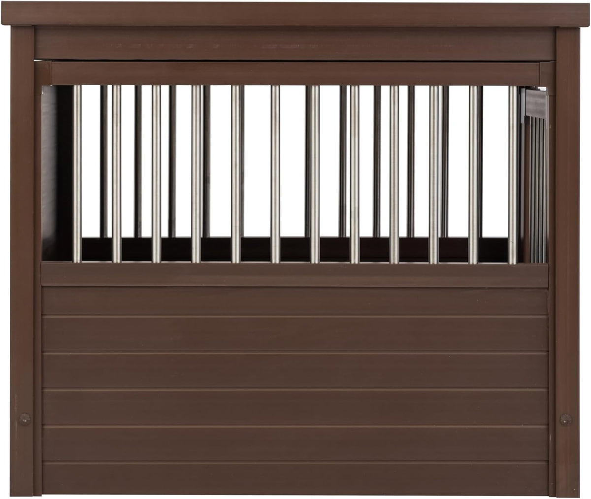 New Age Pet ECOFLEX Dog Crate End Table - Furniture-Style Pet Crate for Crate Trained Dogs