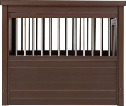 New Age Pet ECOFLEX Dog Crate End Table - Furniture-Style Pet Crate for Crate Trained Dogs
