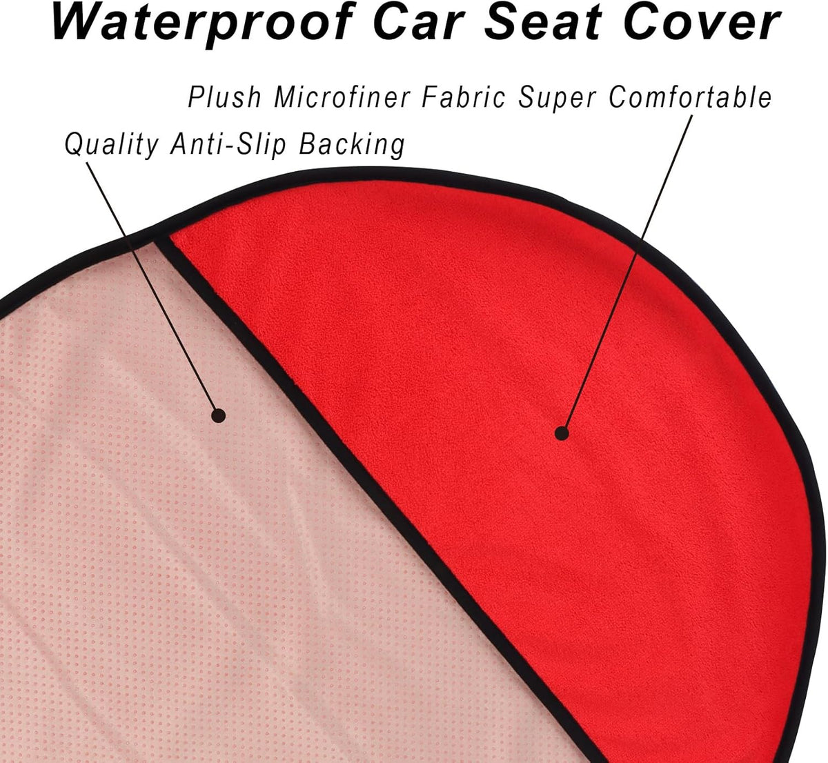 Car Seat Cover Protector Front Seats,for Gym Workout,Running,Swimming,Beach and Hiking,Waterproof
