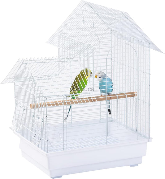 Small Bird Travel Cage - The Lightweight Small Birds Starter Kit with Birdcages and Accessories